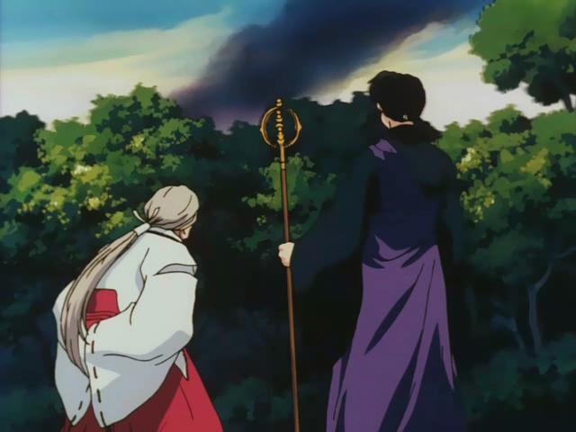 Otaku Gallery  / Anime e Manga / Inu-Yasha / Screen Shots / Episodi / 022 - Il sorriso malvagio, Kikyo tra la vita e la morte / 003.jpg